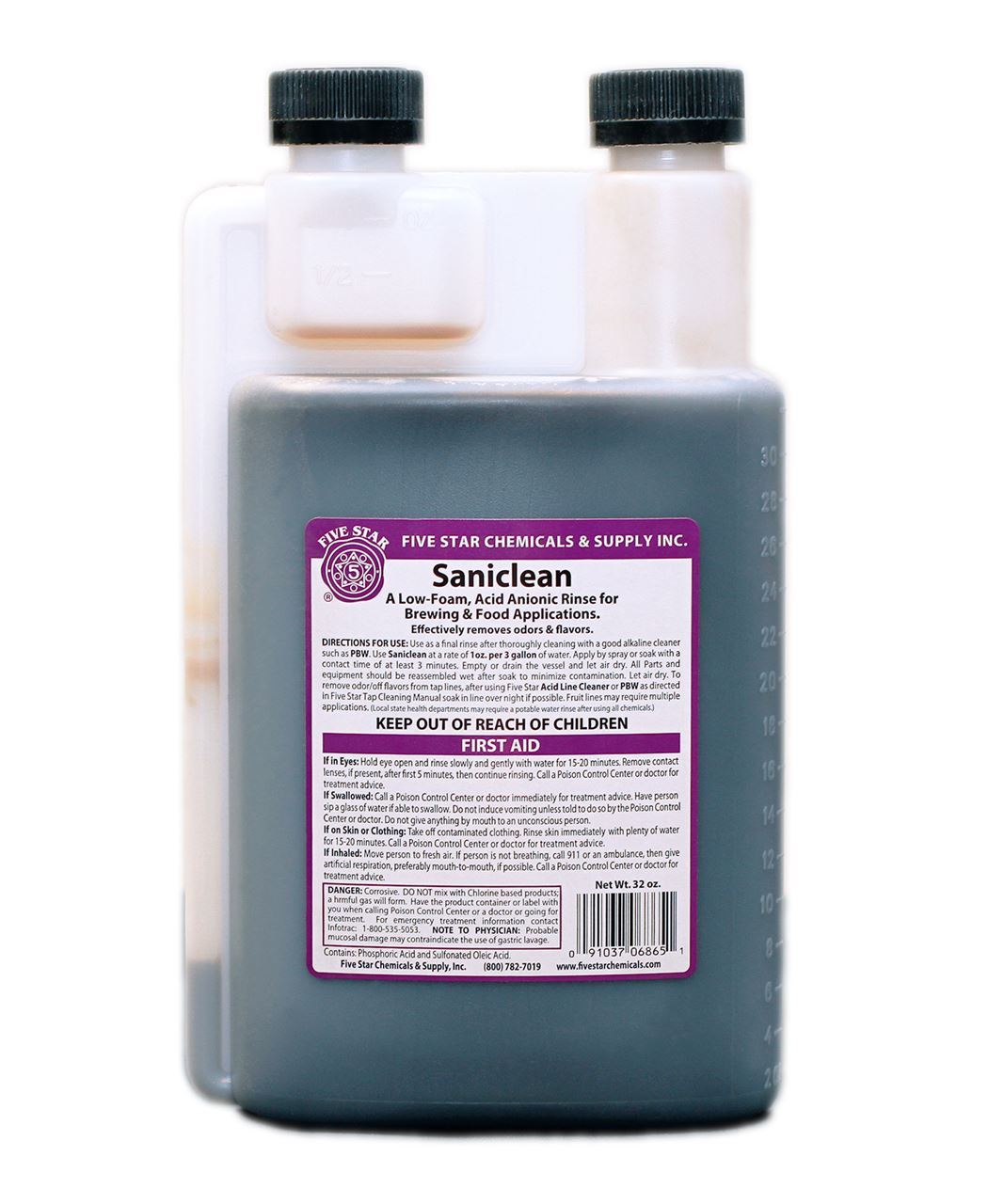 Picture of Five Star SaniClean – 32 oz (case/10)